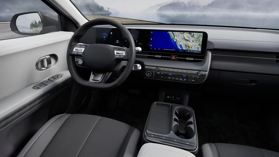 Imagen en 360° del interior del IONIQ 5 SE Standard Range 2025 en Gris
