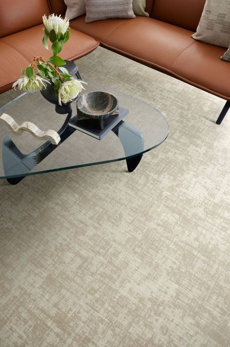Interface Heirloom plank LVT in workplace seating area image number 5