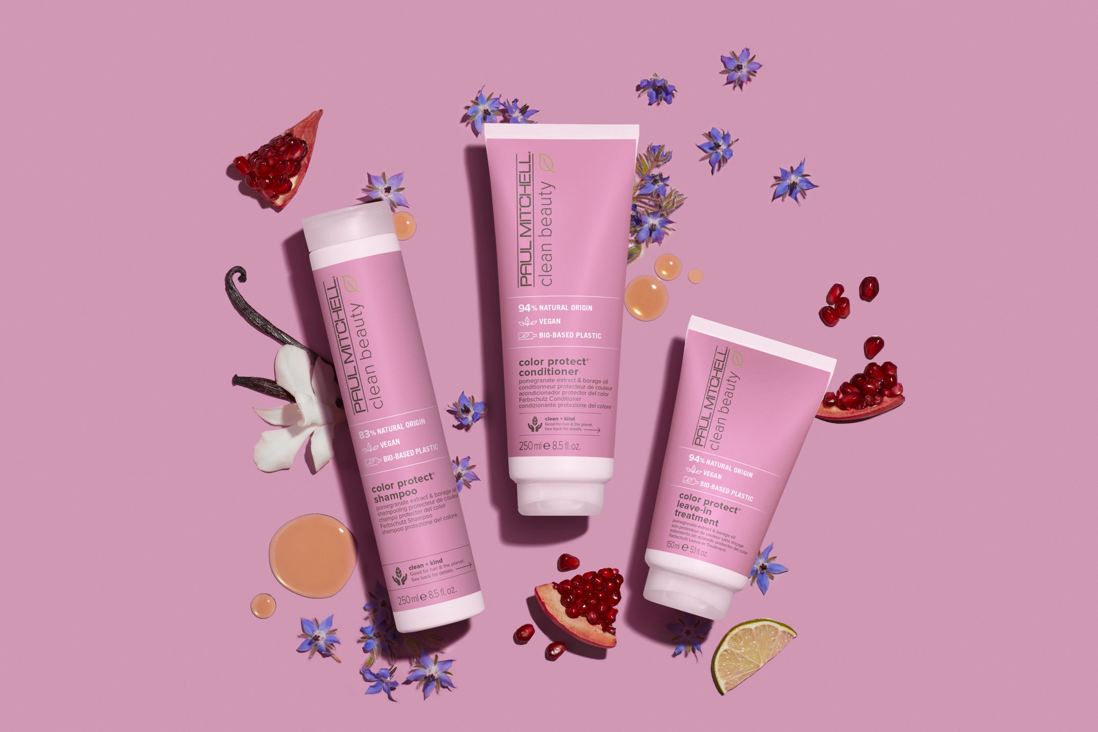 image of the Clean Beauty Color Protect collection