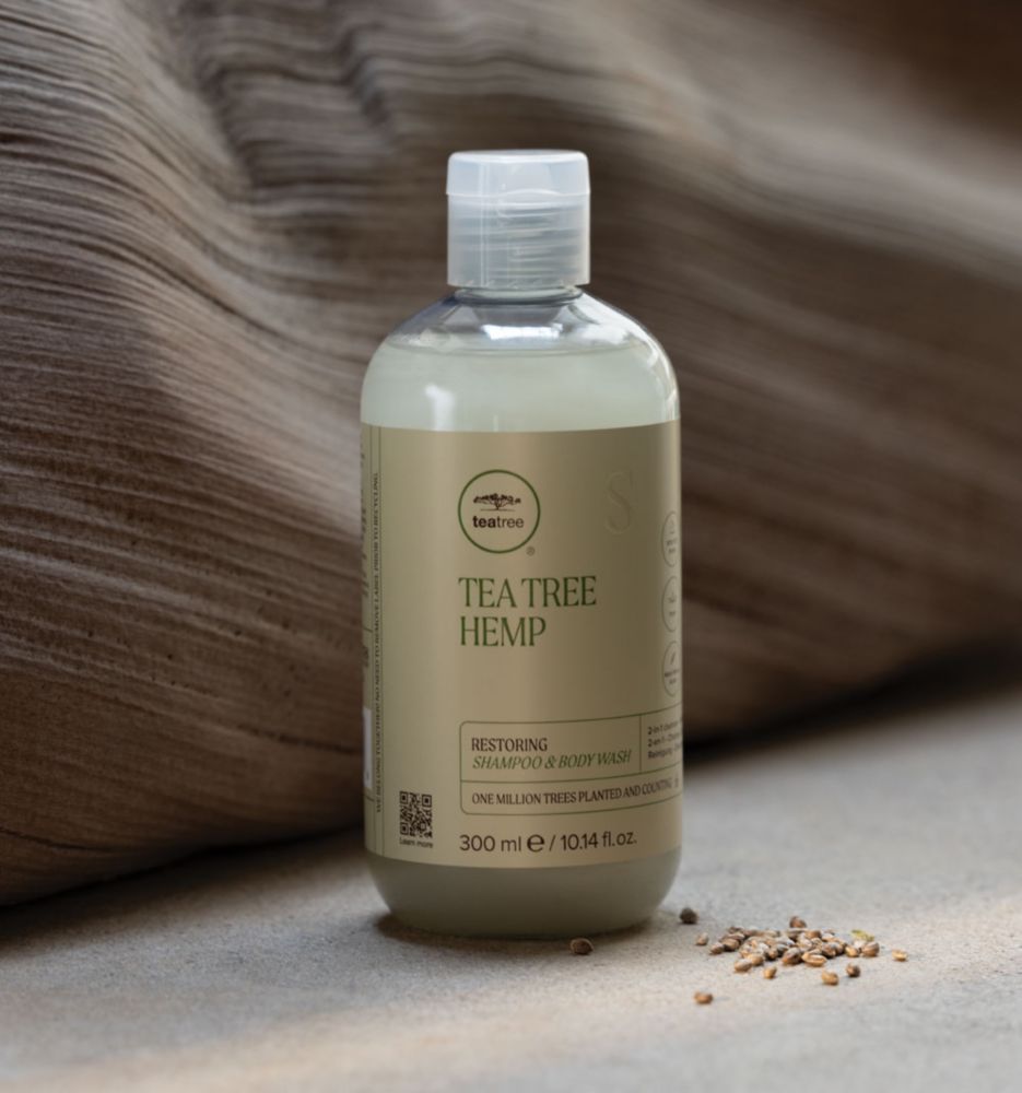 image of a Tea Tree Hemp Restoring Shampoo & Body Wash