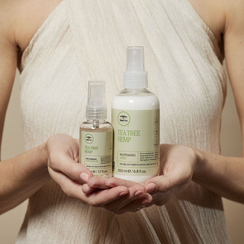 image of Tea Tree Hemp Multitasking Spray + Hair & Body Oil